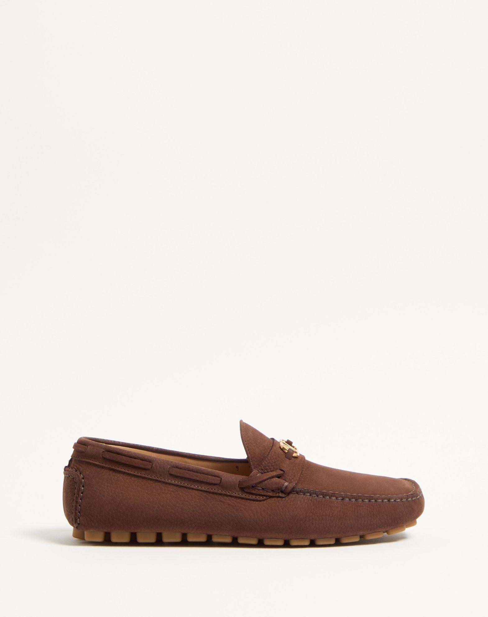 Driver Fastaway Loafer In Deerskin Suede Product Image