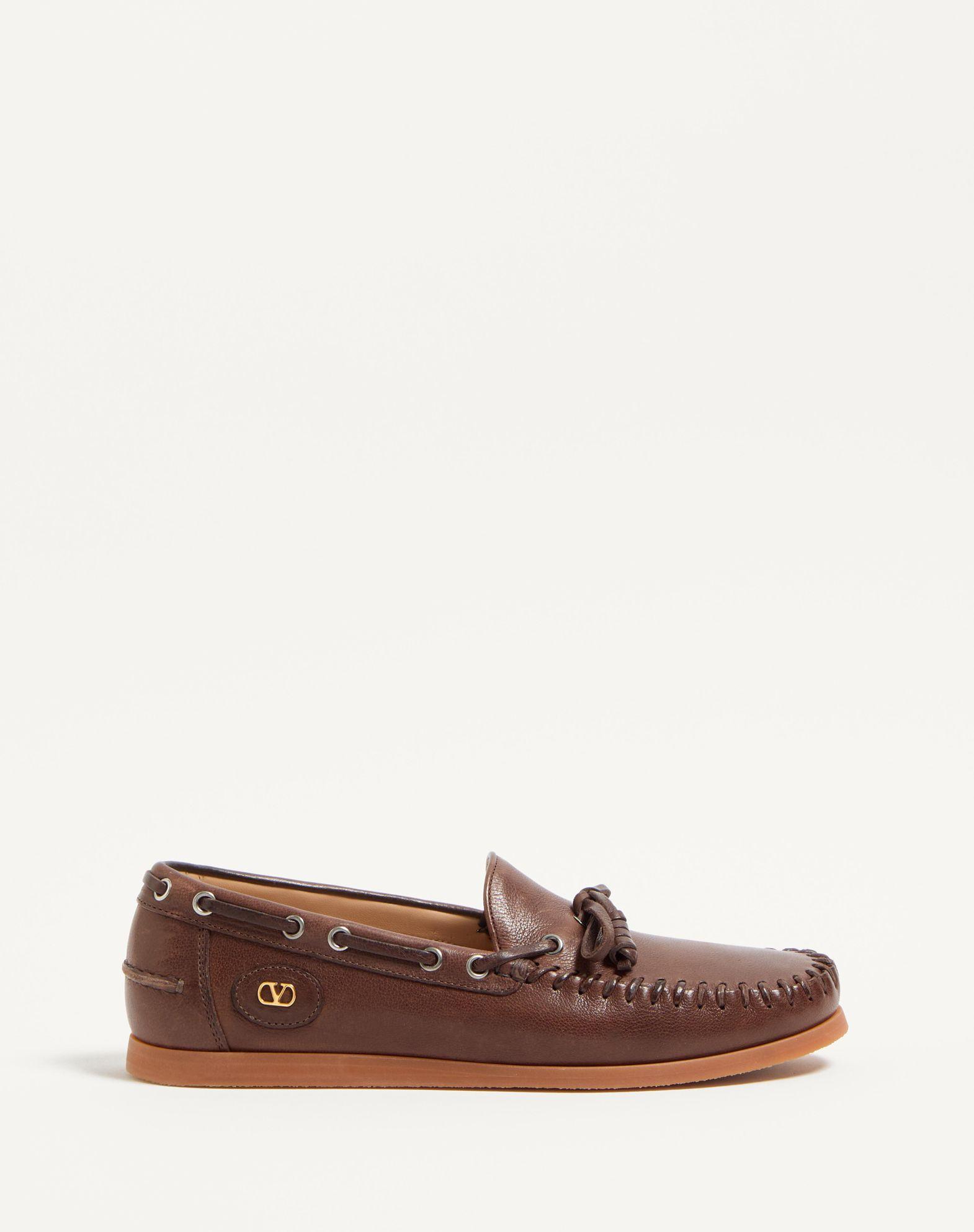 Palm Avenue Buffalo Leather Boat Shoe Product Image