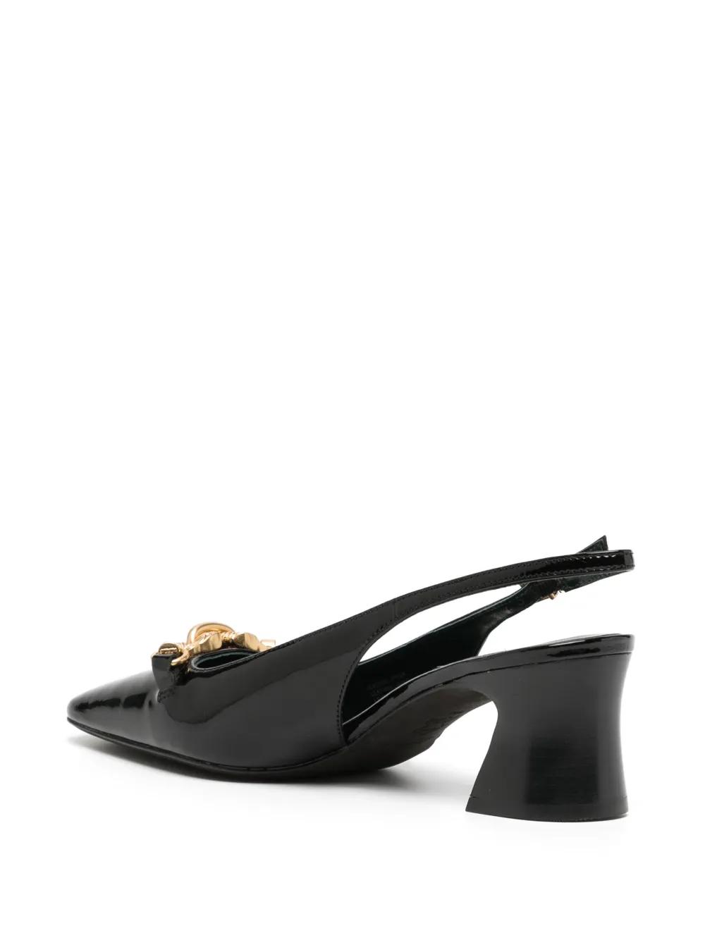 Jessa 55mm leather pumps Product Image