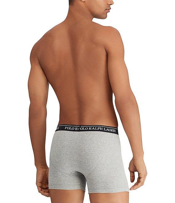 Polo Ralph Lauren Classic Fit Solid Boxer Briefs 3-Pack Product Image