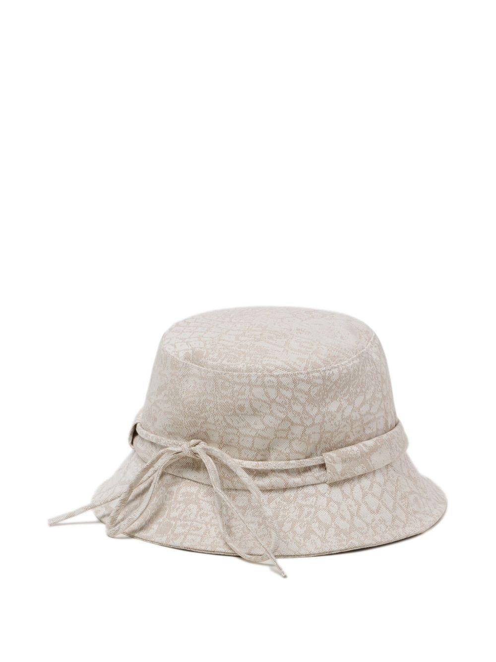logo-lettering bucket hat  Product Image
