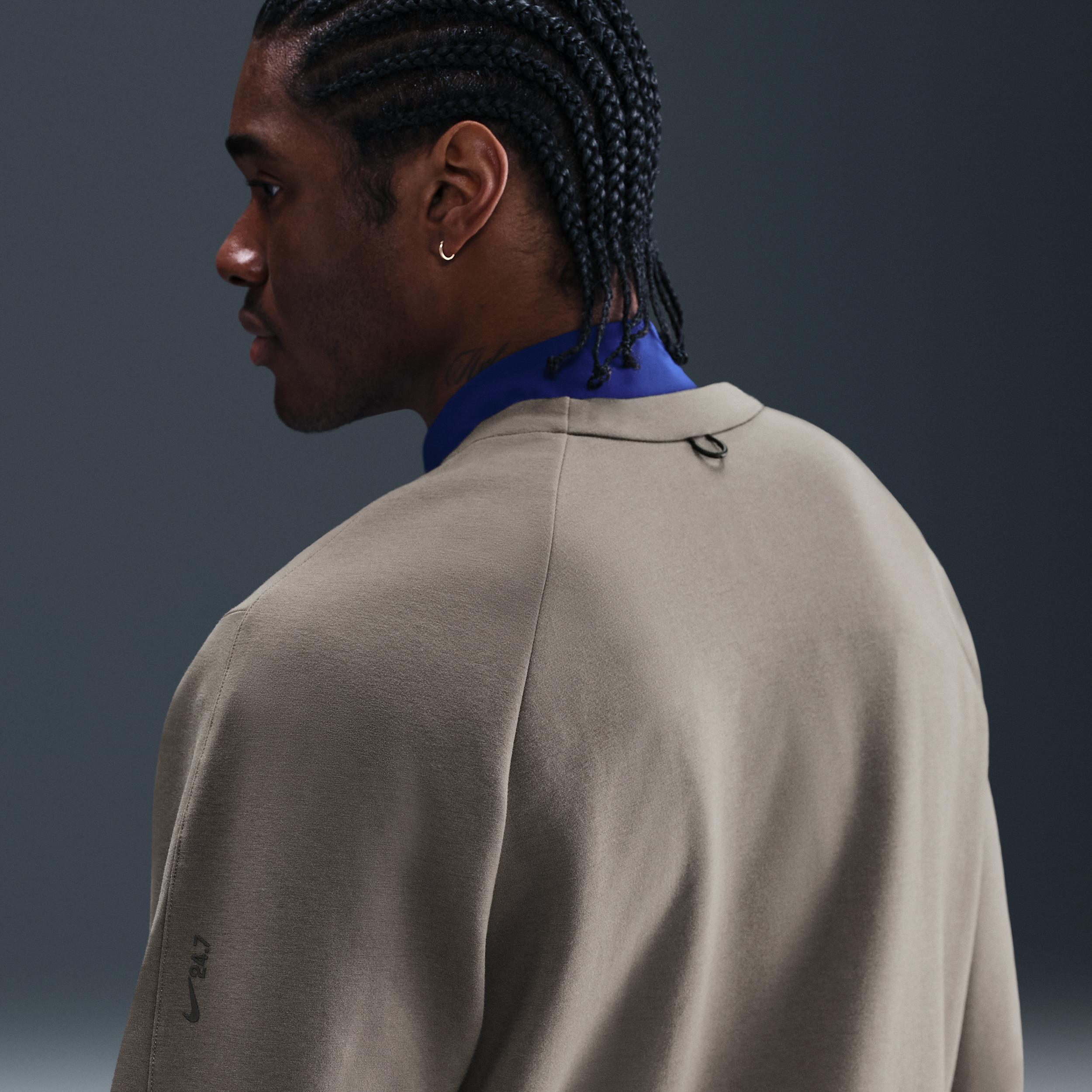 Nike Mens 24.7 ImpossiblySoft Cardigan | HQ6948-289 Product Image