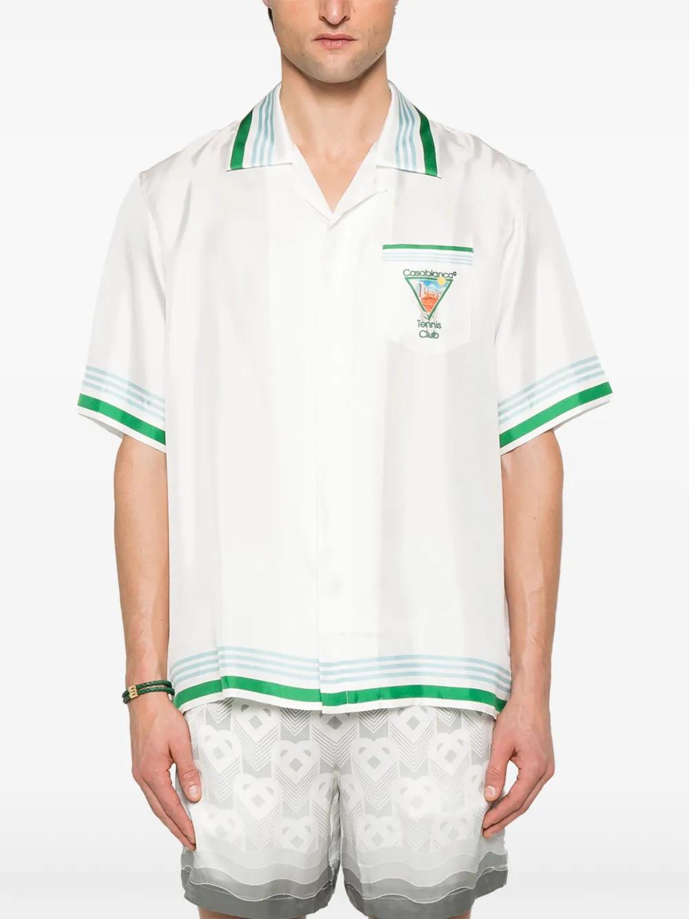 printed bowling shirt Product Image