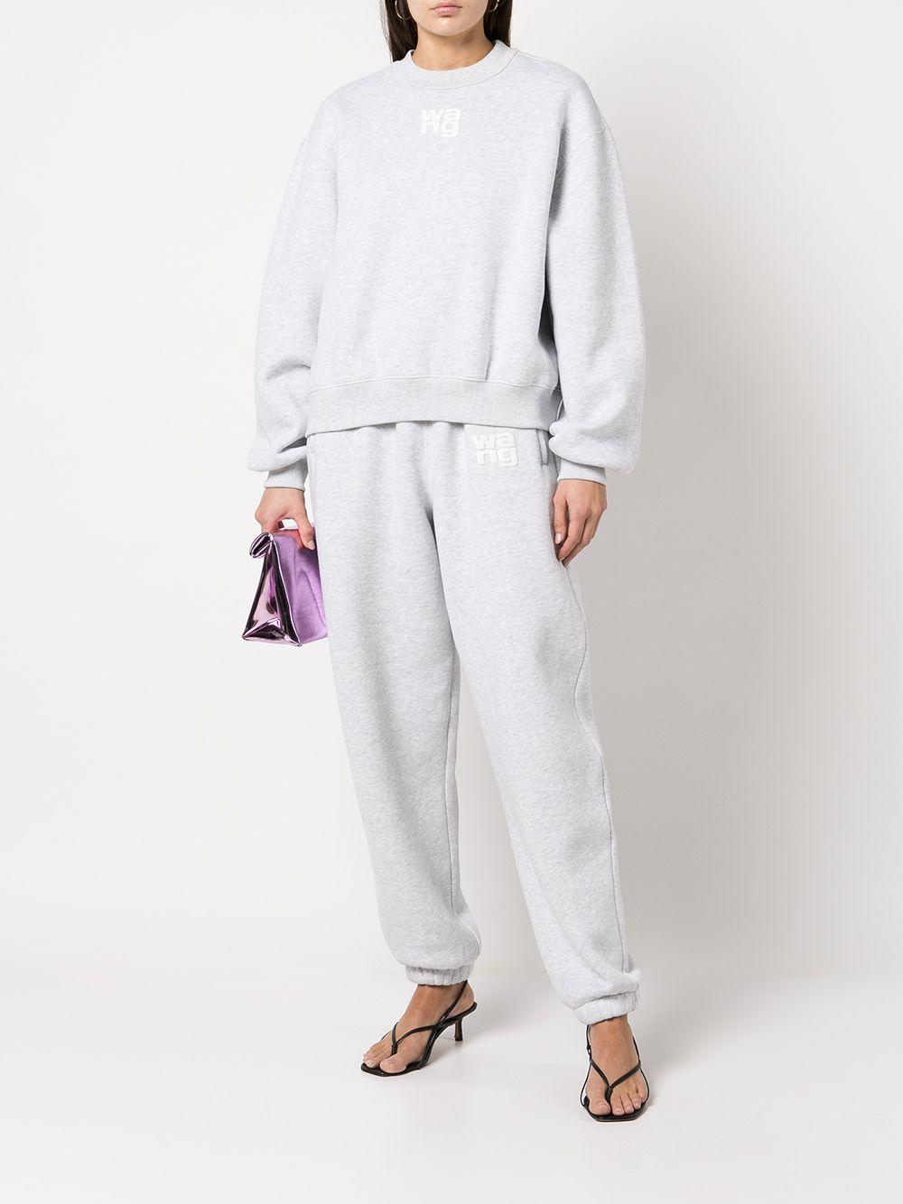 logo-print cotton sweatshirt Product Image