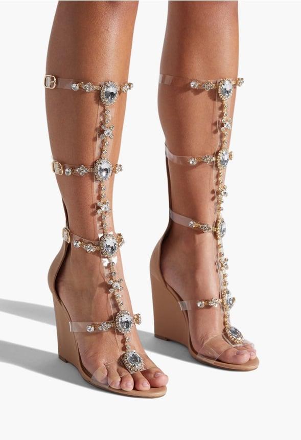 JustFab Margaux Platform Loafer Pump Womens Black/ White Size 8.5 Product Image