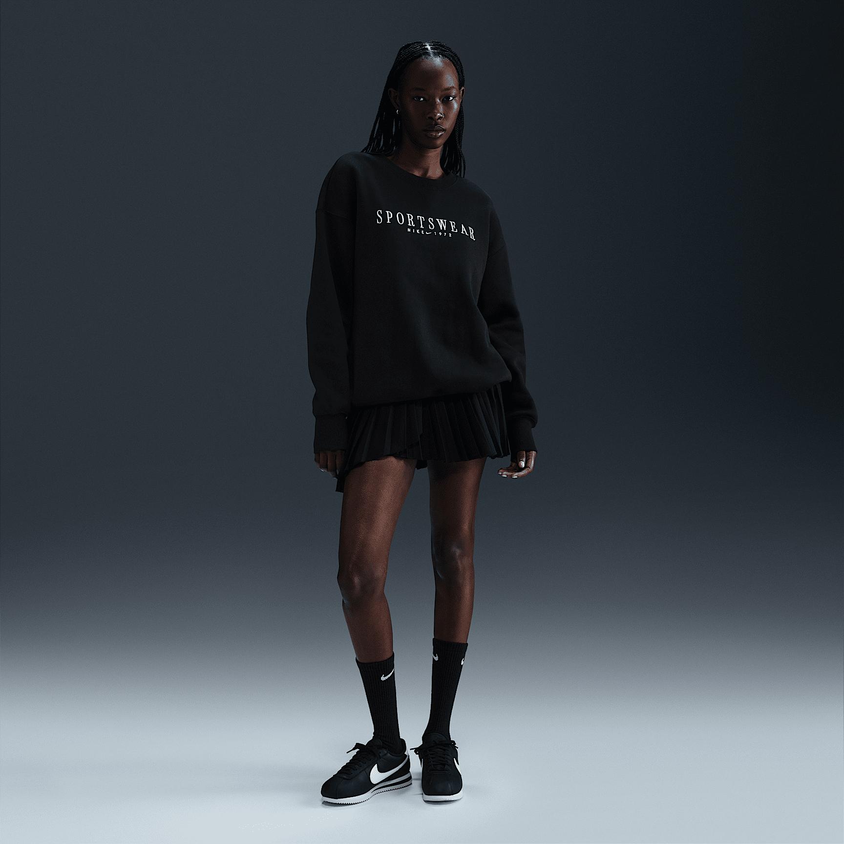 Women's Nike Sportswear Phoenix Fleece Oversized Crew-Neck Sweatshirt Product Image