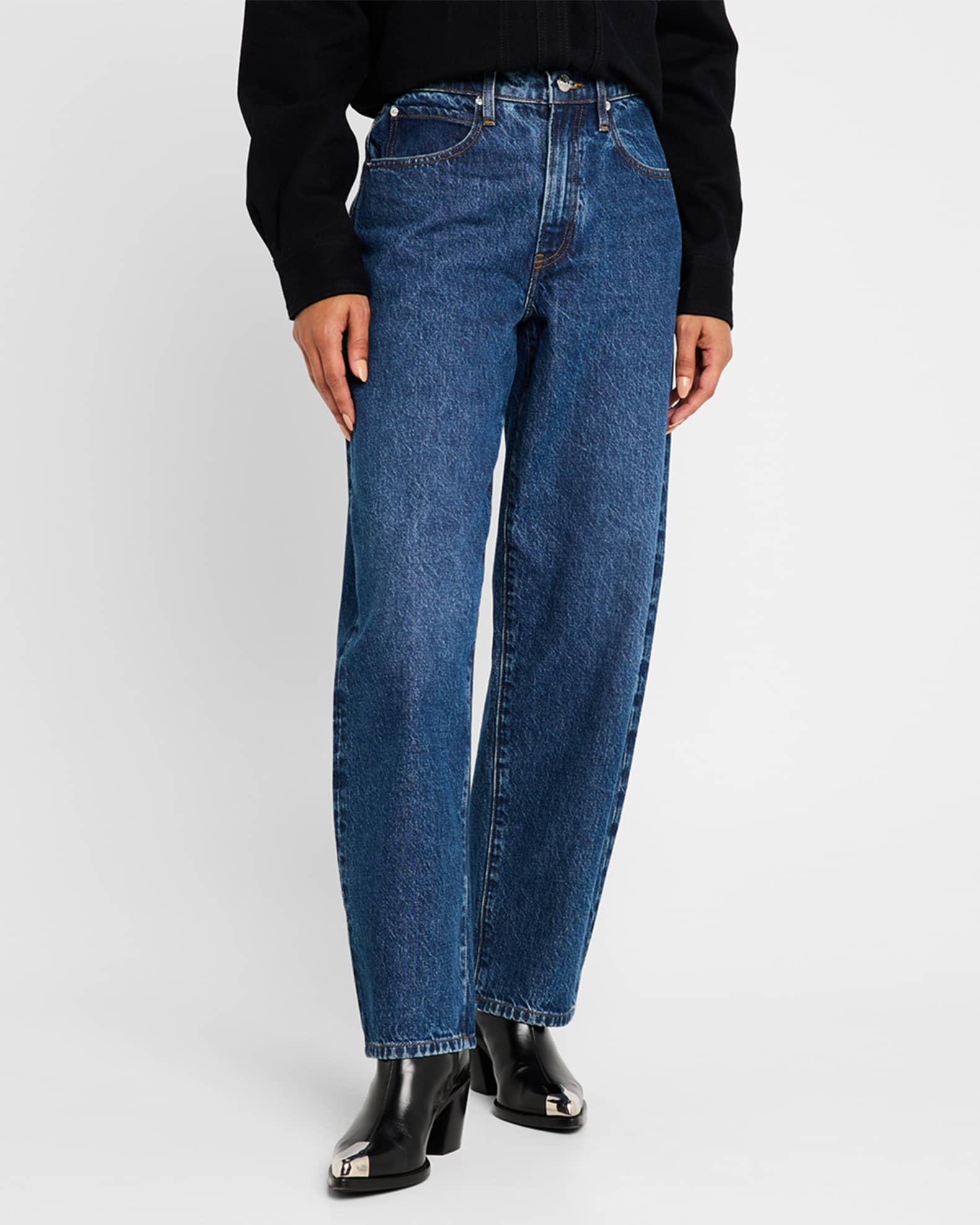 Low Slung Barrel Jeans Product Image
