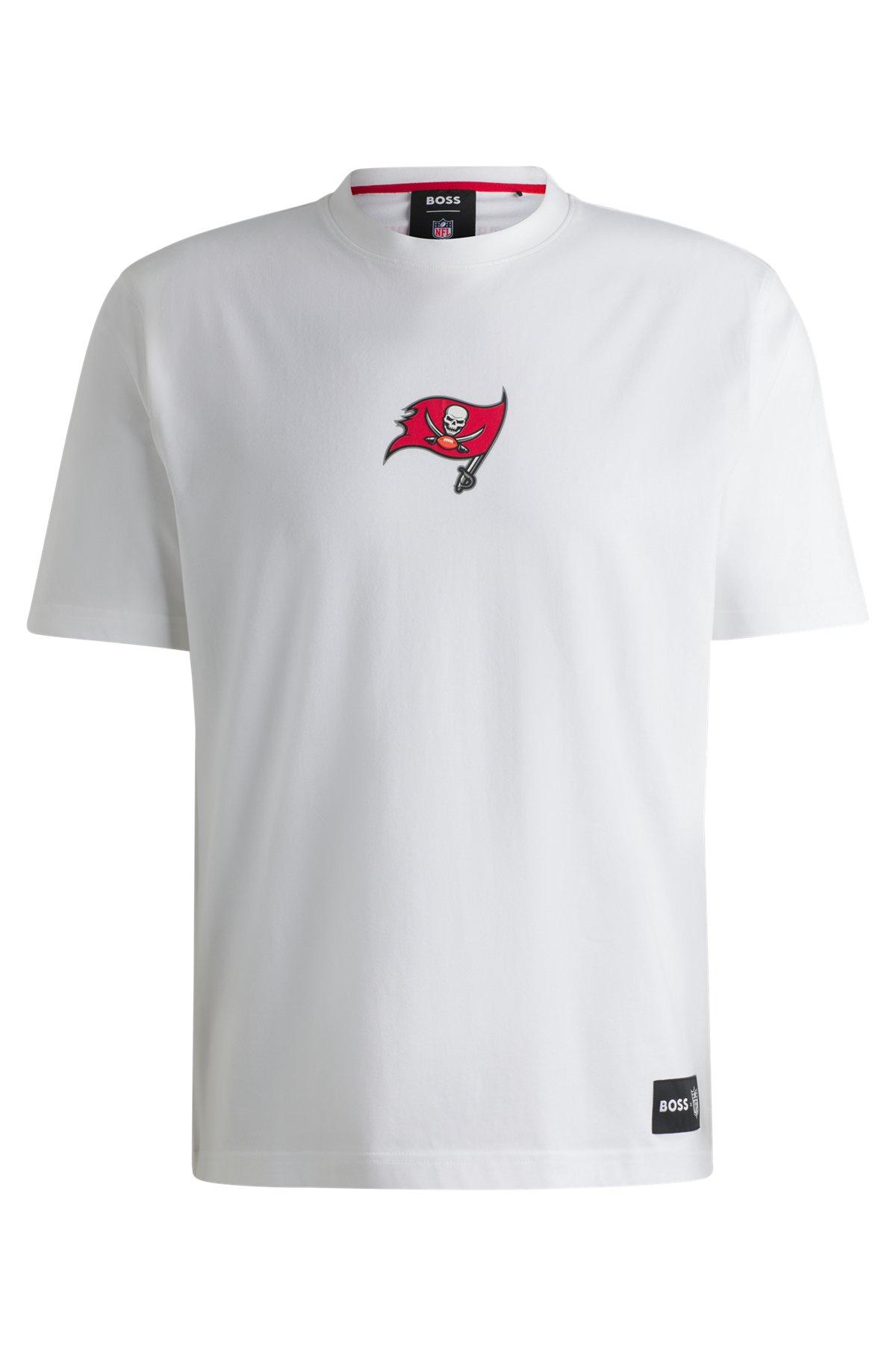 BOSS x NFL stretch-cotton T-shirt with special branding Product Image