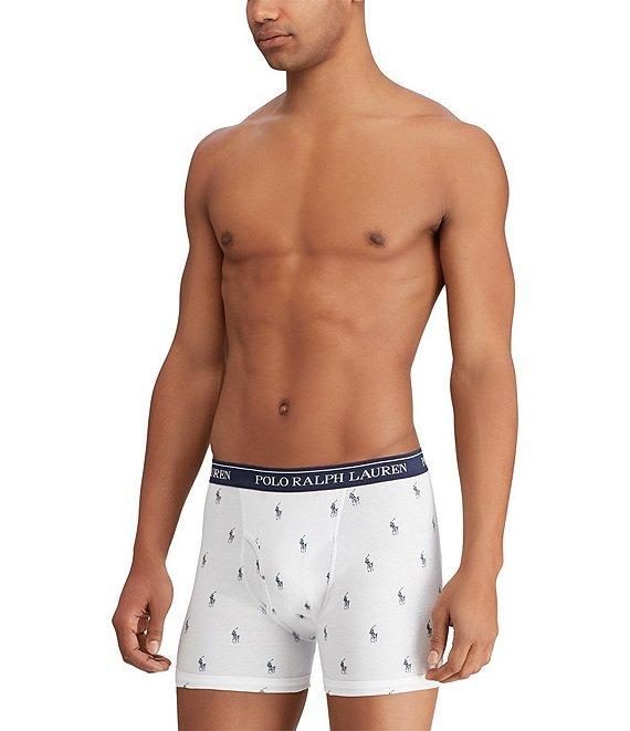 Polo Ralph Lauren Classic Fit Assorted 6#double; Inseam Boxer Briefs 3-Pack Product Image