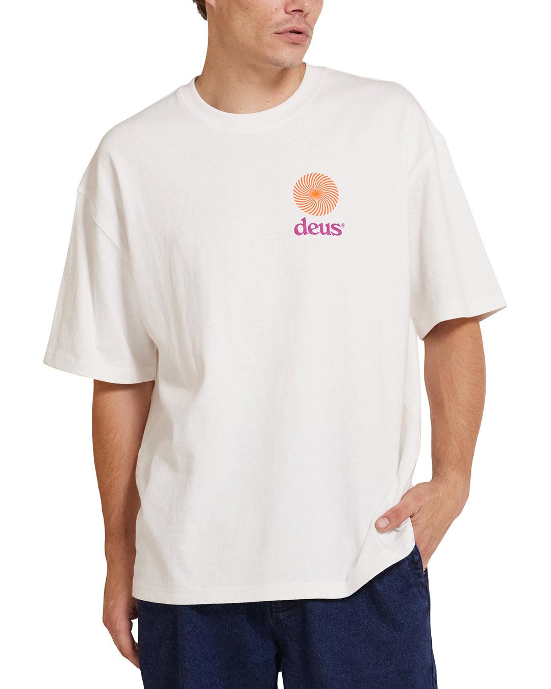 Strata Tee - Vintage White Product Image