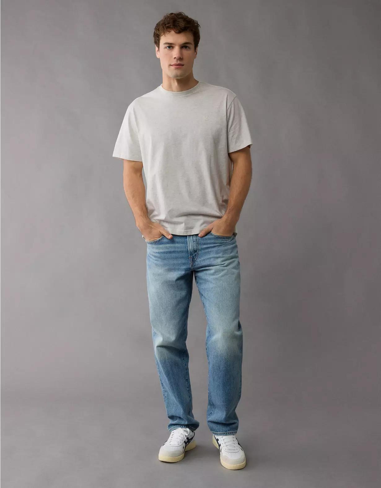 AE Logo Lived-In T-Shirt Product Image