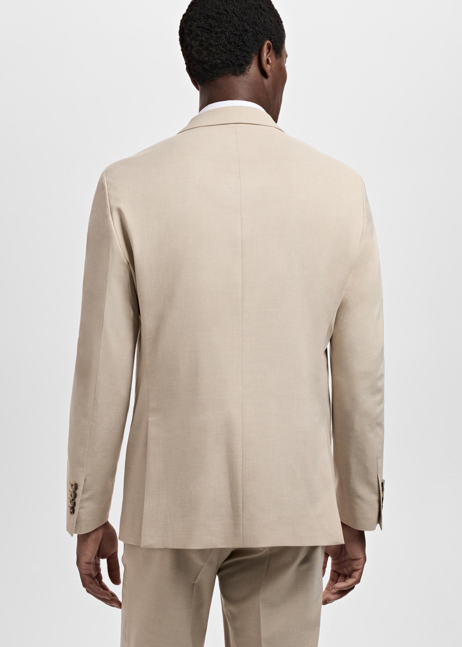 Milan slim-fit suit blazer - Men | MANGO USA Product Image