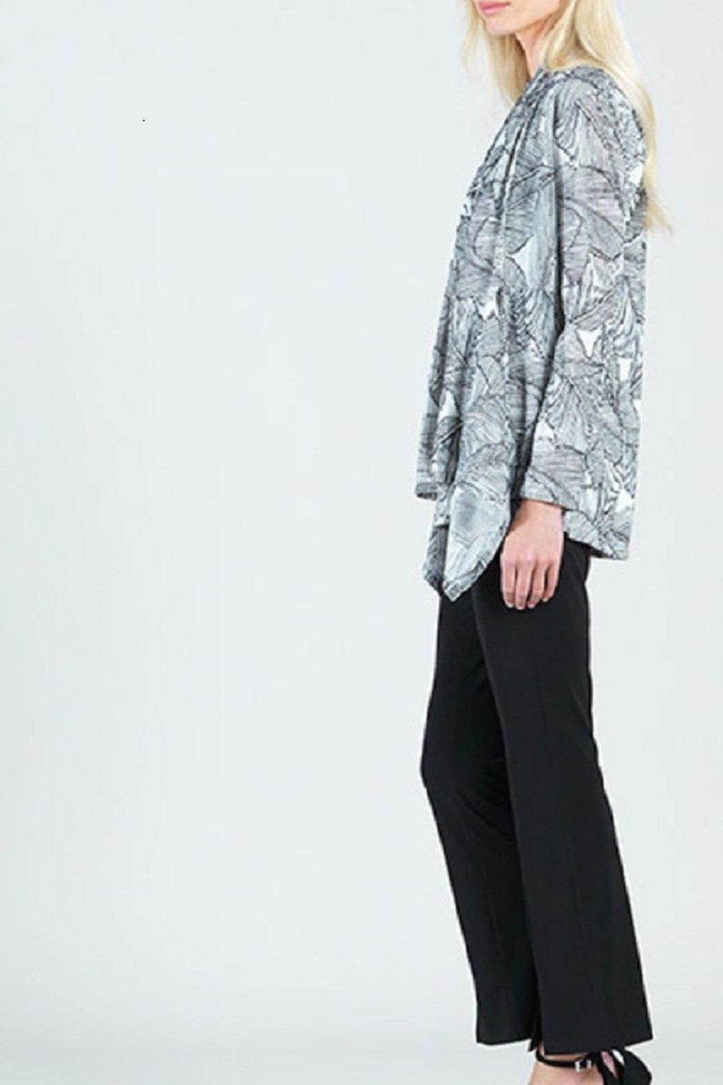 Ivory/black Leafprint Cardiganset Product Image