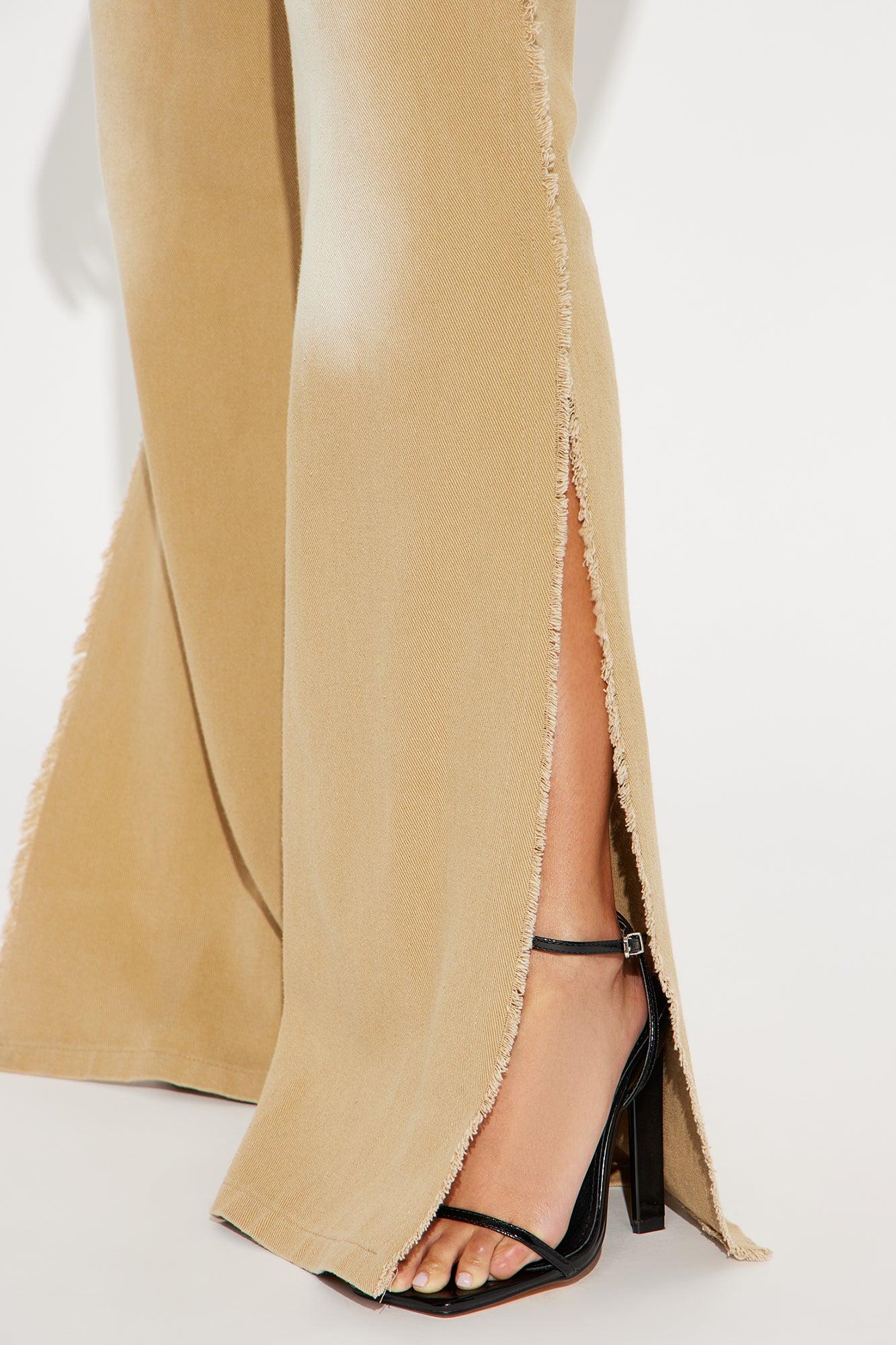 Cedar City Washed Belted Jumpsuit - Taupe Product Image