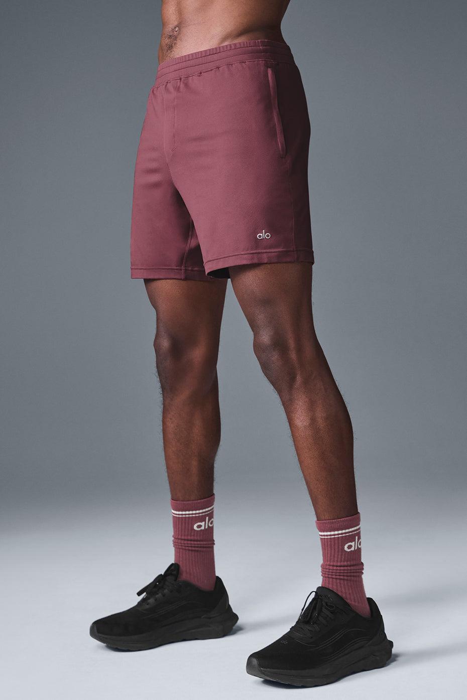 7" Conquer React Performance Short - Burgundy Truffle Product Image