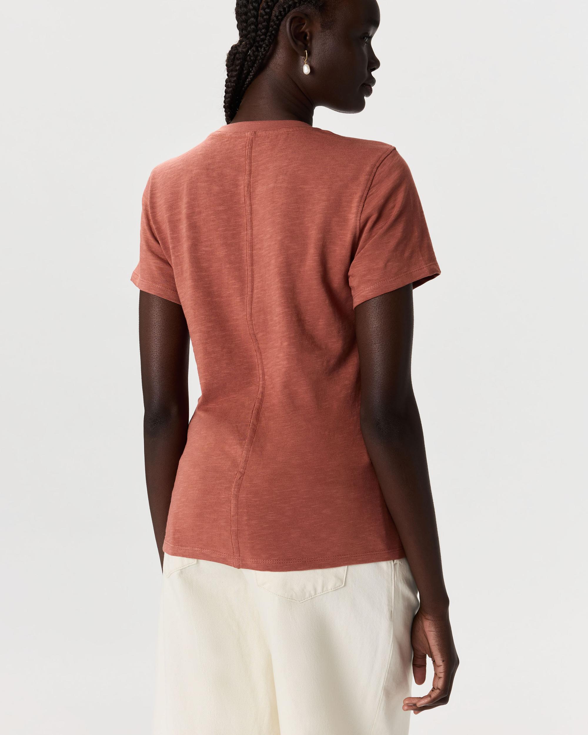 Quince | Women's Slub Crewneck T-Shirt Organic Cotton Product Image