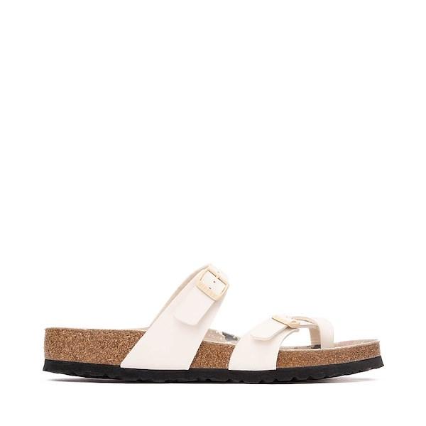 Womens Birkenstock Mayari Slide Sandal - Eggshell Product Image