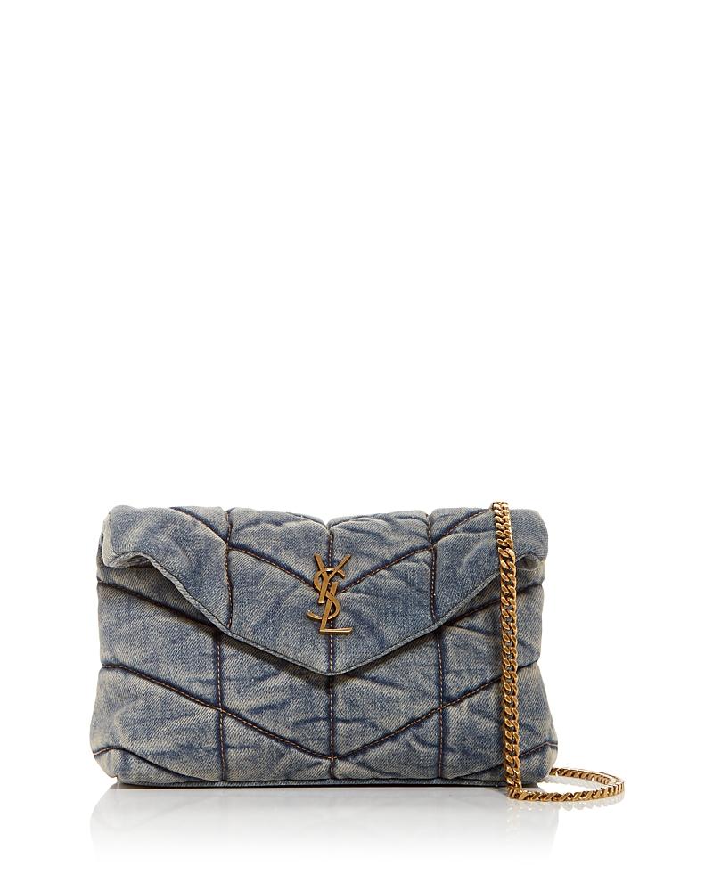 Womens Puffer Toy Shoulder Bag in Quilted Lambskin Product Image