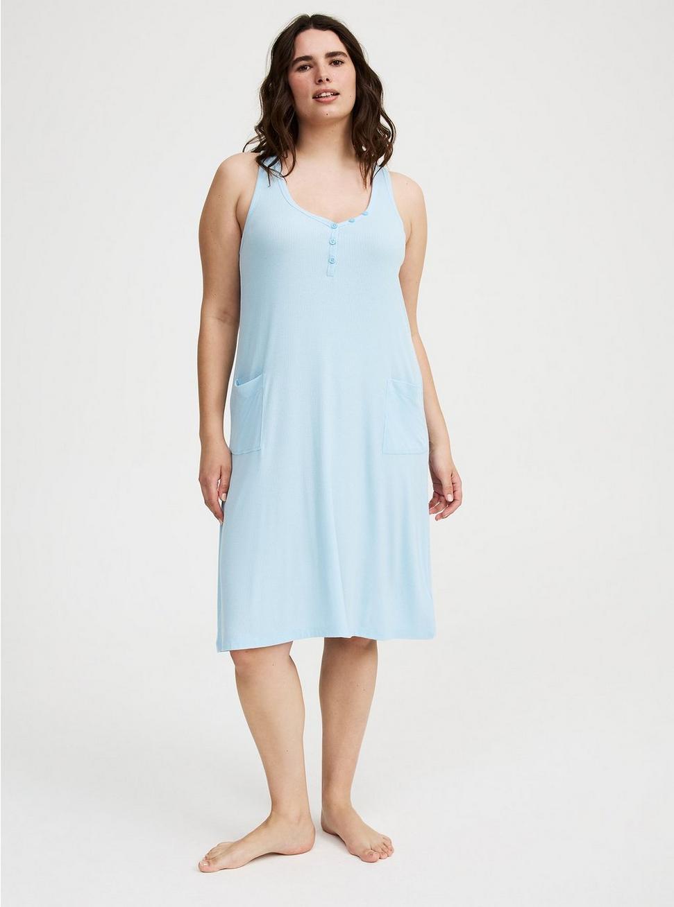 Ribbed Midi Lounge Dress Product Image