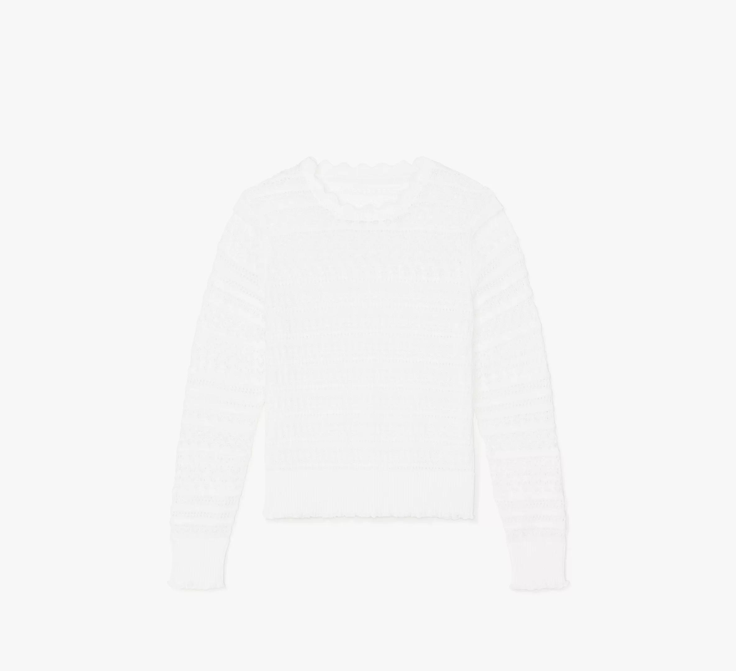 Scallop Lace Sweater Product Image