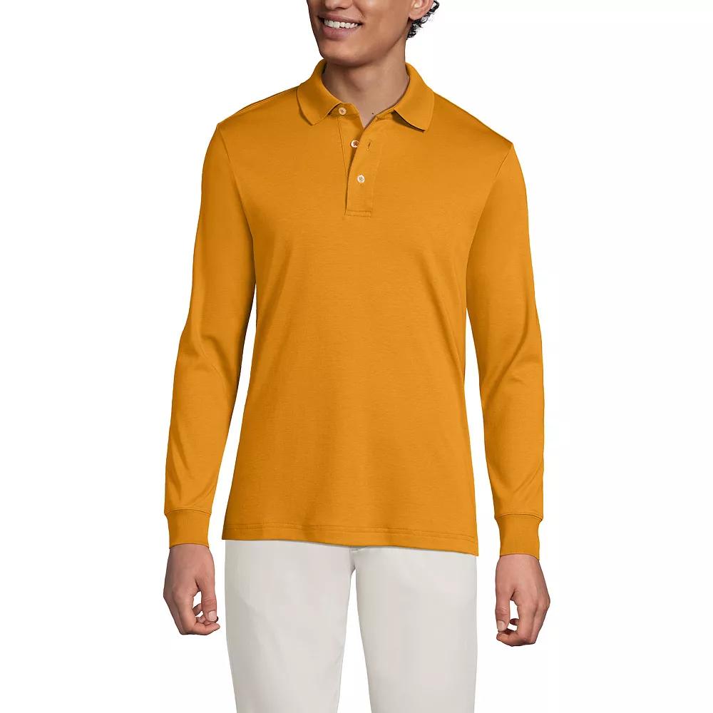 Men's Lands' End Soft Supima Polo,  Product Image