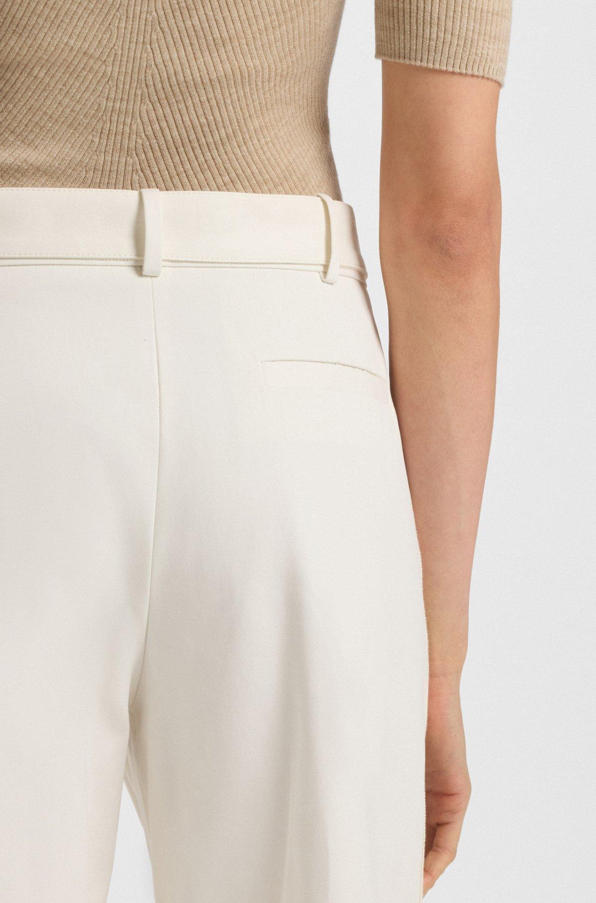Relaxed-fit trousers in cotton canvas Product Image