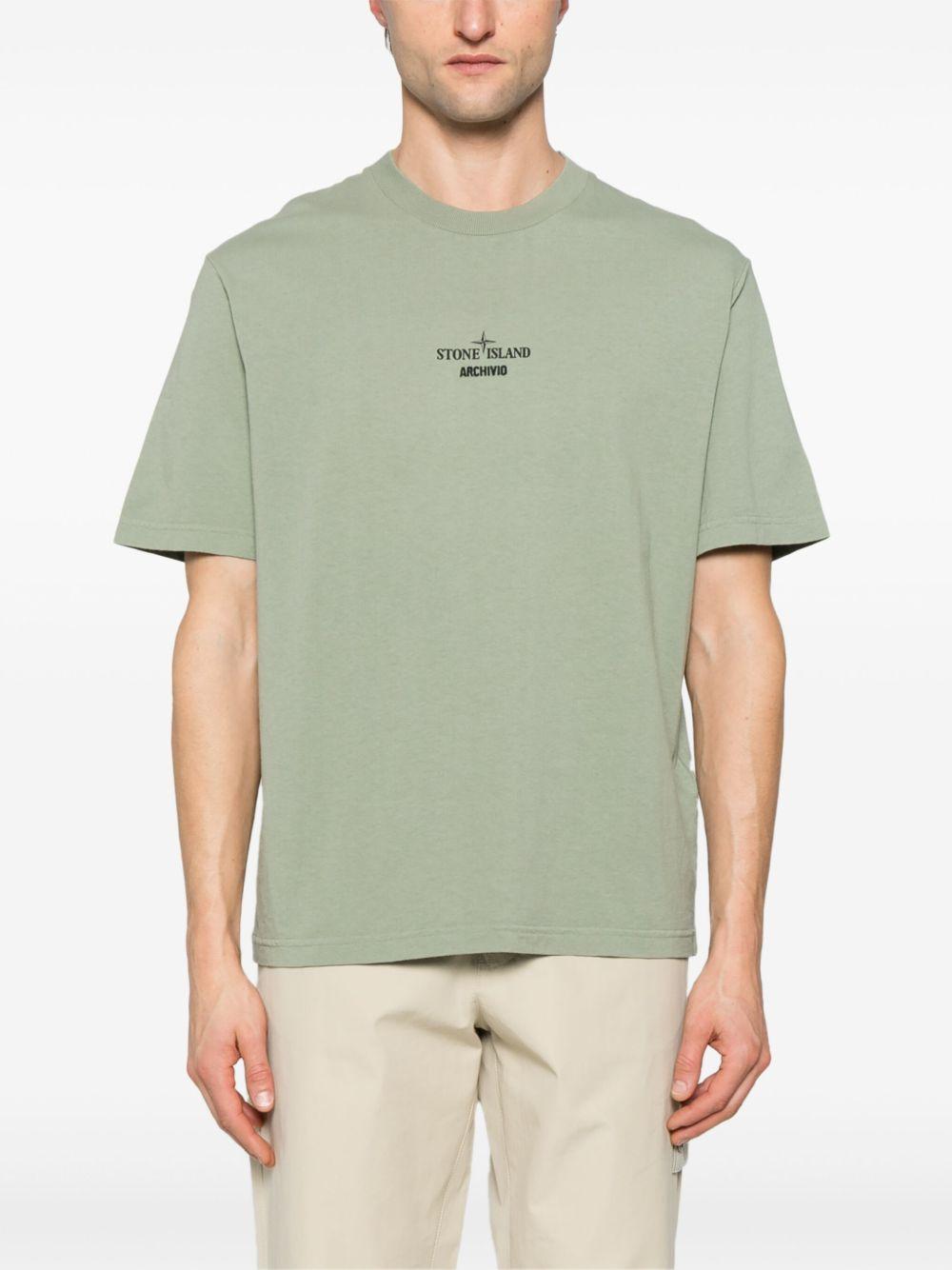 organic-cotton jersey T-shirt Product Image