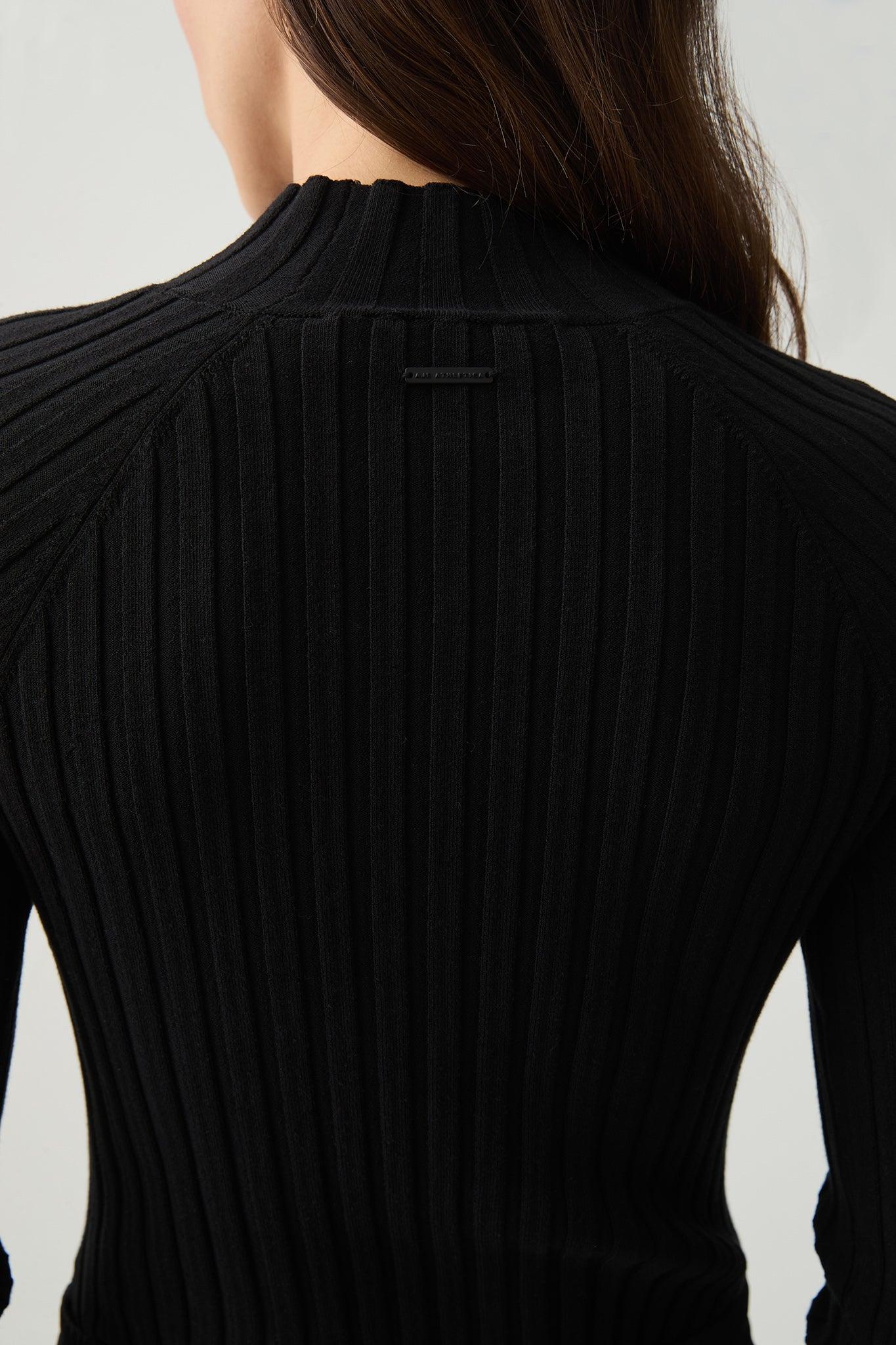 Ribbed Raglan Long Sleeve Top 460 Product Image