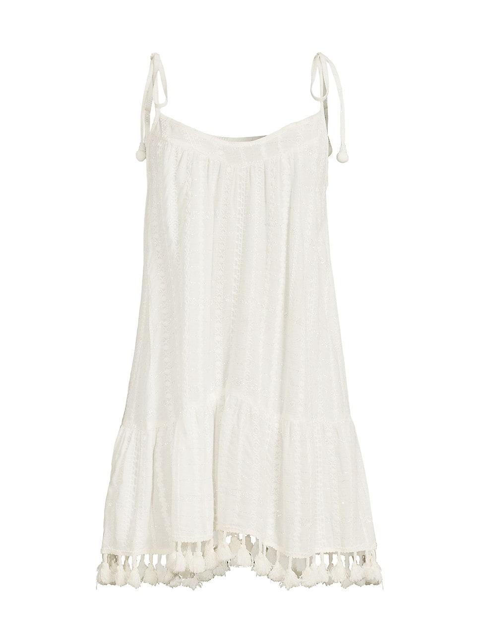 Womens Jaxson Embroidered Sleeveless Minidress Product Image