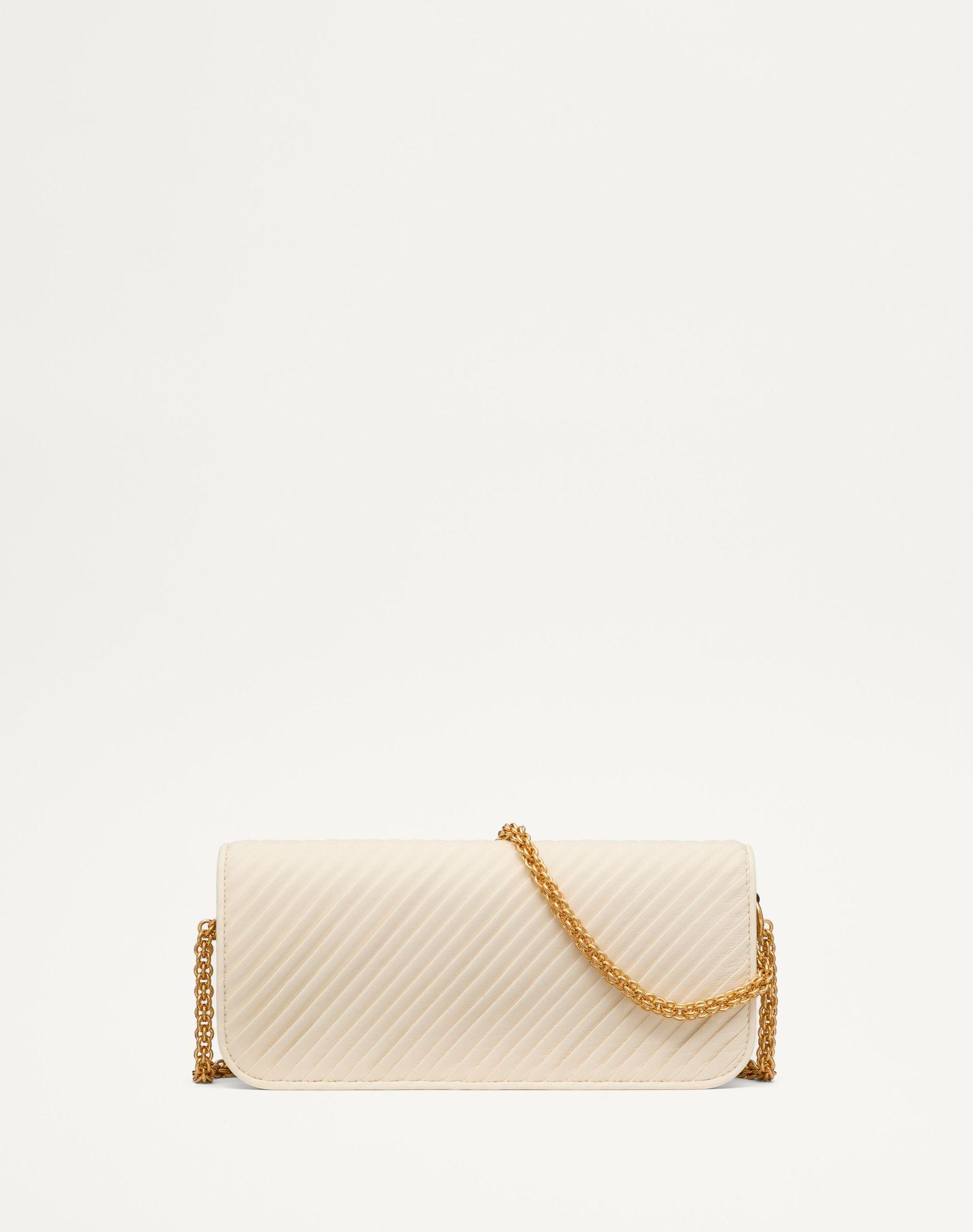 Valentino Garavani Locò Shoulder Bag In Pleated Nappa Product Image