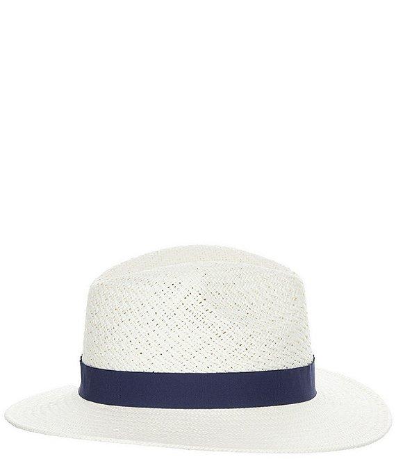 Biltmore by Dorfman Milano Straw Fedora Hat Product Image