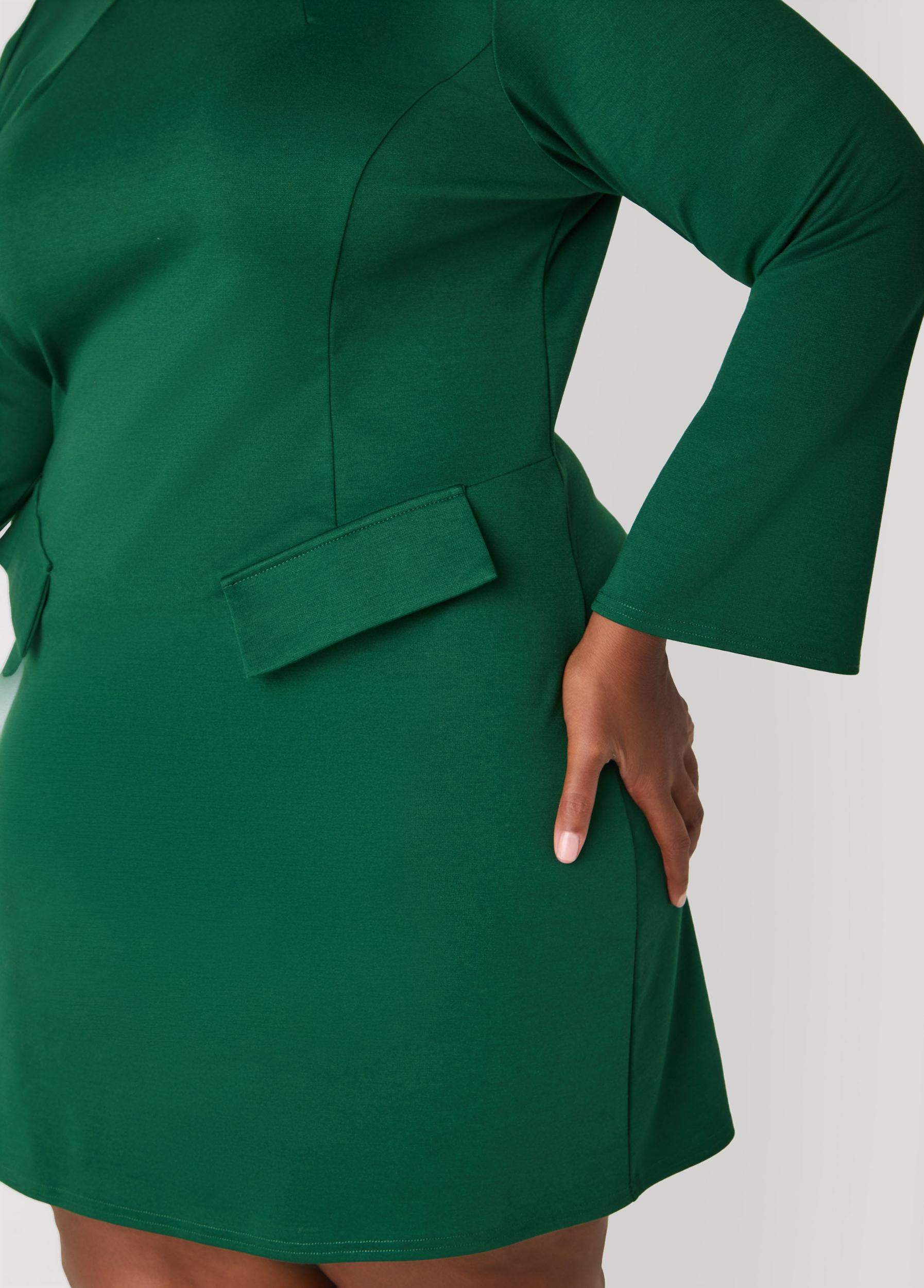 Split Bell Cuff Mini Dress Product Image