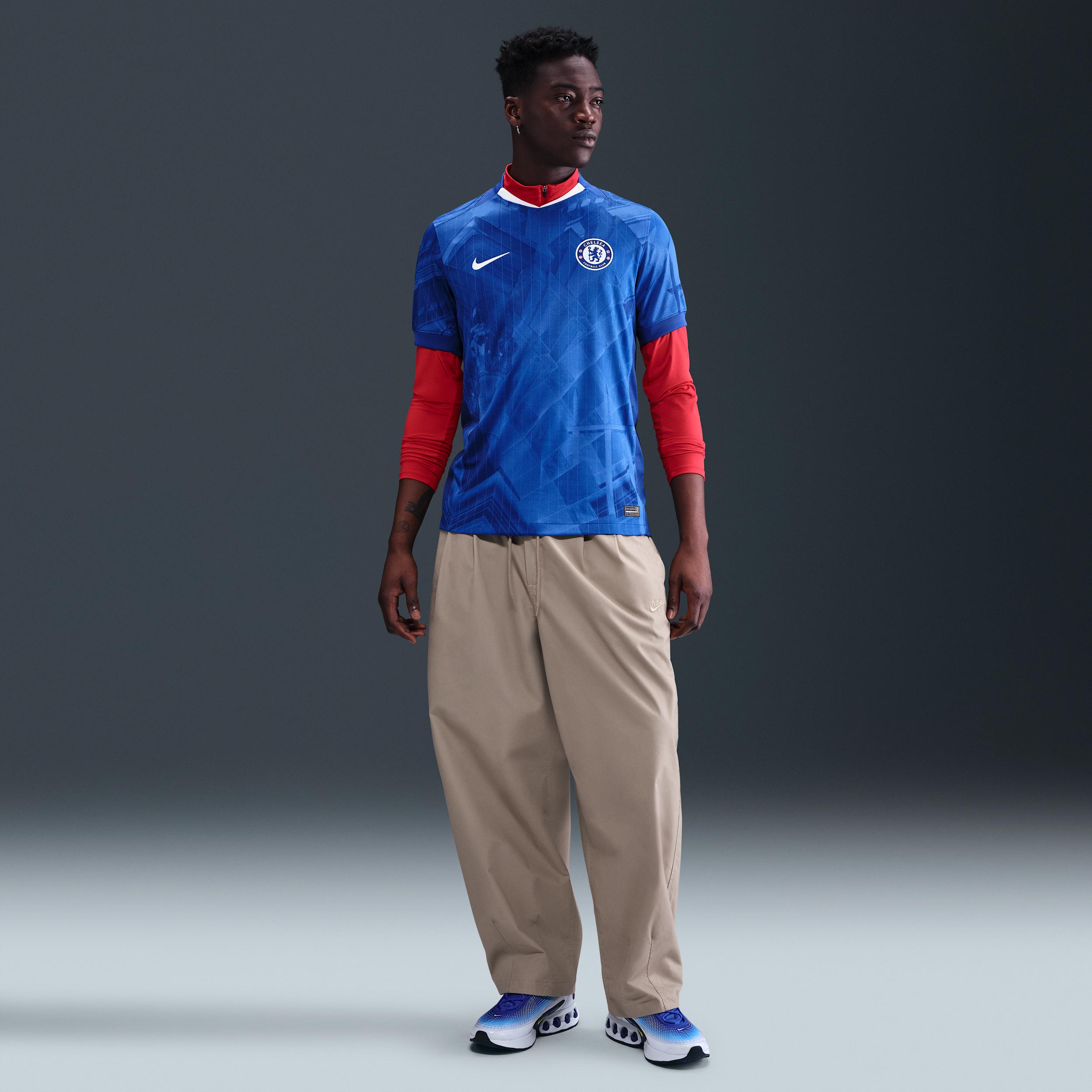 Chelsea FC 2025/26 Stadium Home Nike Mens Dri-FIT Soccer Replica Jersey | HJ4589-496 Product Image