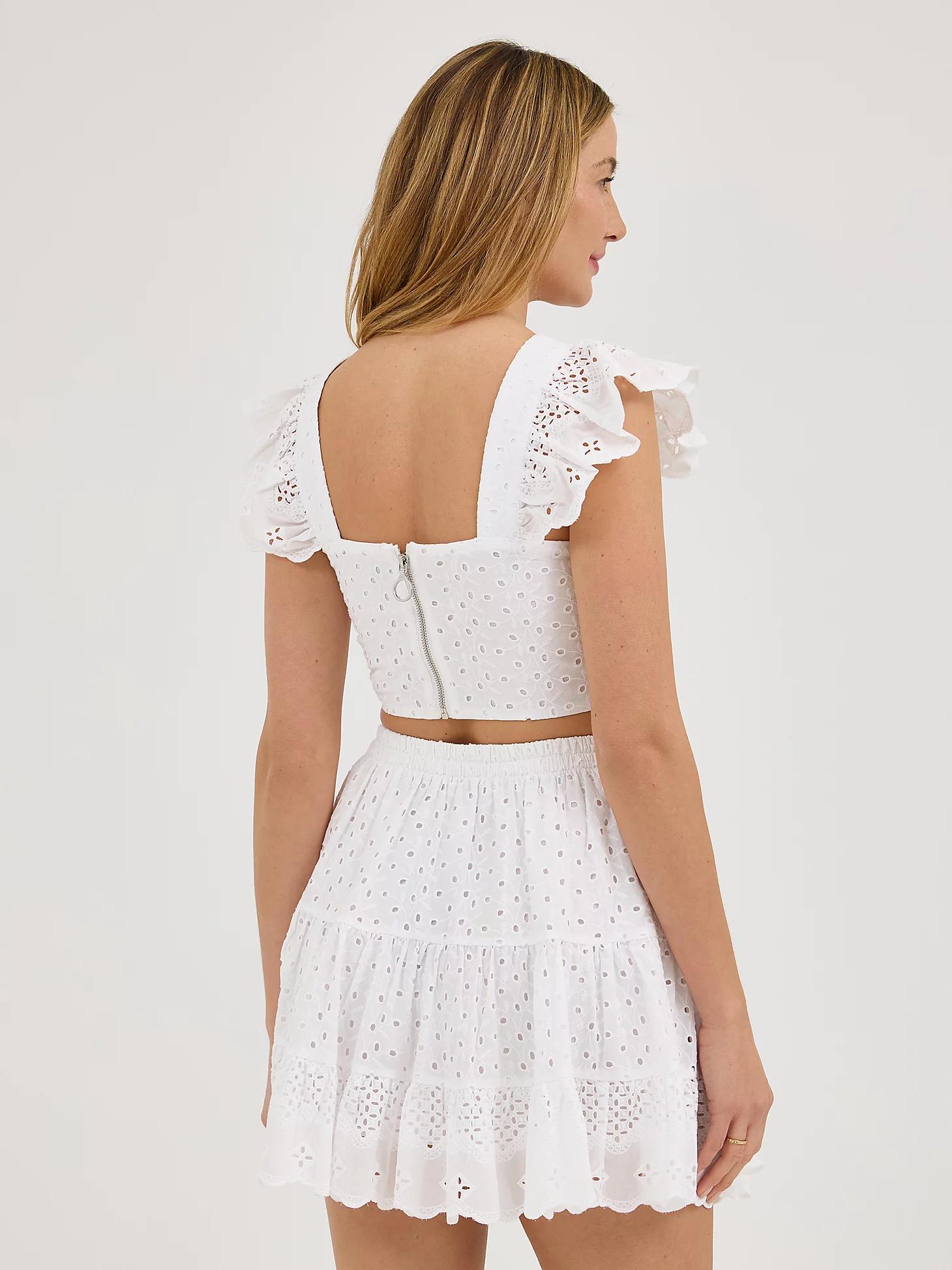 Women's Eyelet Babydoll Shirt | Women's Tops & Tees | Lee® Product Image