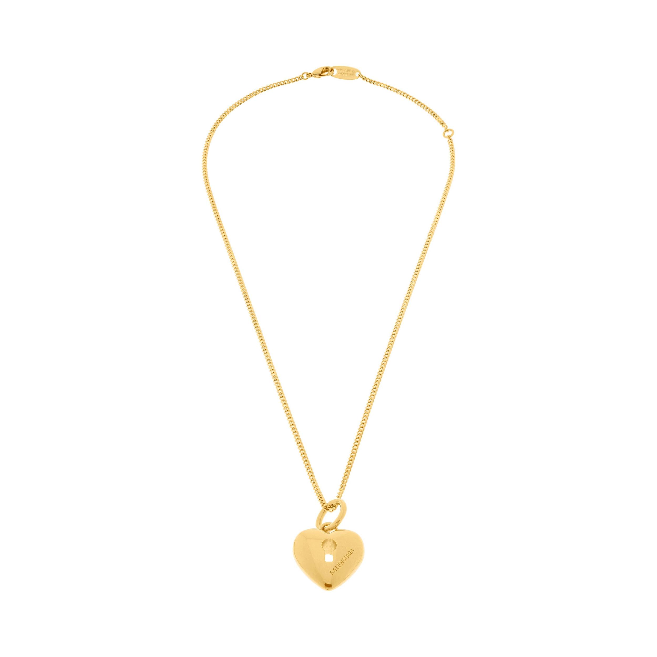 Women's Amour Heart Necklace  in Gold Product Image