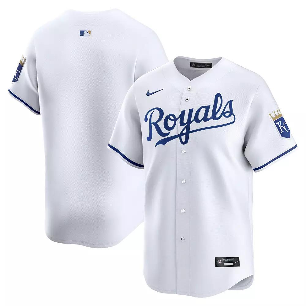 Men's Nike White Kansas City Royals Home Limited Jersey,  Product Image