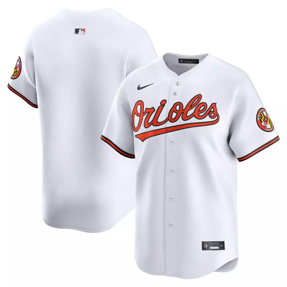 Men's Nike White Baltimore Orioles Home Limited Jersey,  Product Image