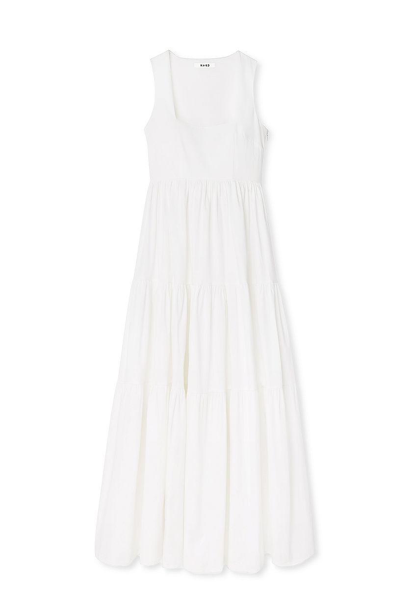 Cotton Volume Maxi Dress Product Image