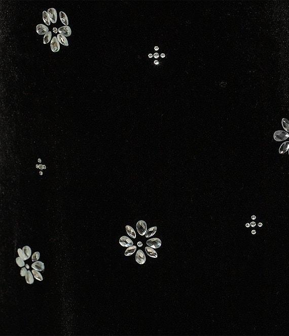 B. Darlin Strapless V-Neck Stone Detail Dress Product Image