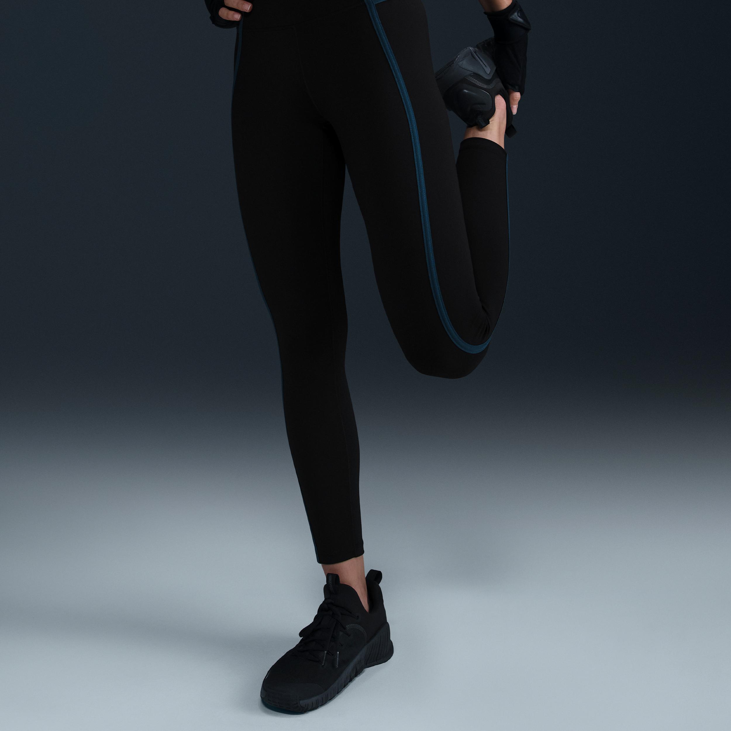 Nike Womens One High-Waisted 7/8 Leggings | HJ1137-010 Product Image