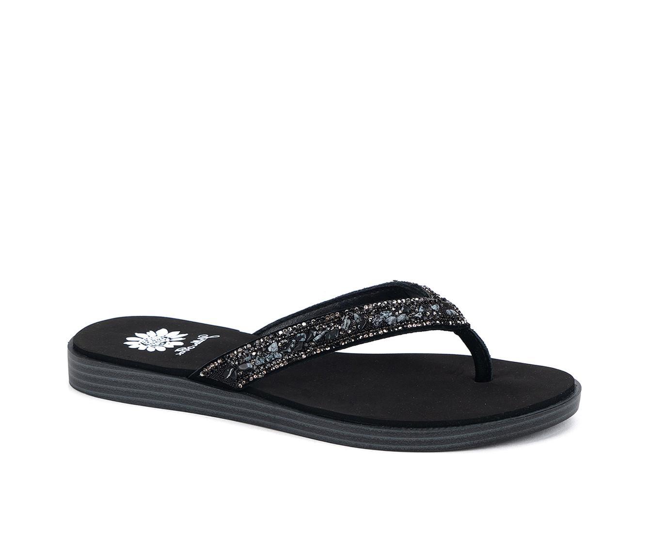 Women's Yellow Box Diyah Flip-Flops Product Image
