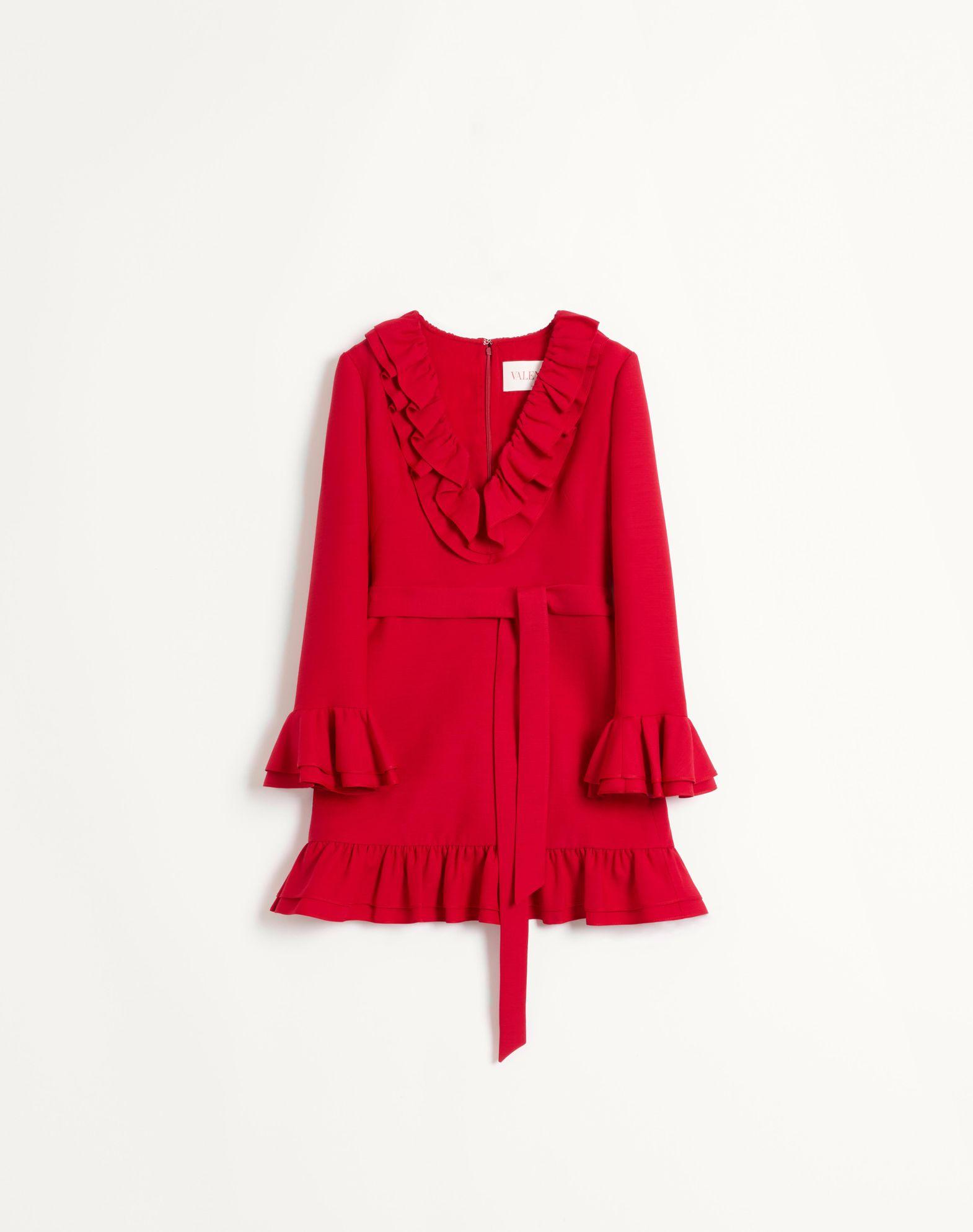 Crepe Couture Short Dress  Product Image