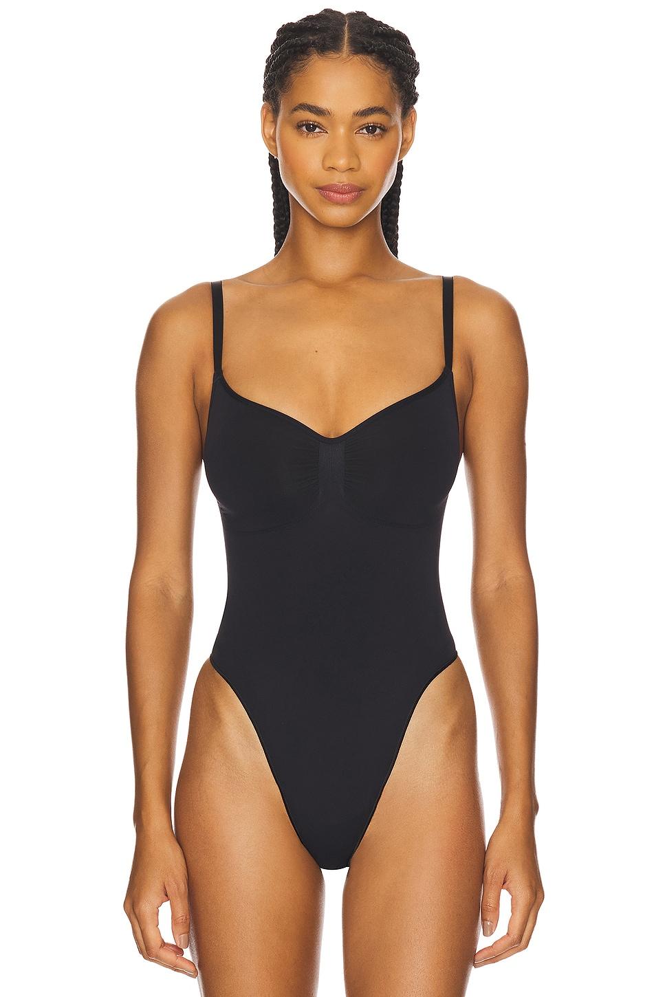 Seamless Sculpt Thong Bodysuit SKIMS Product Image