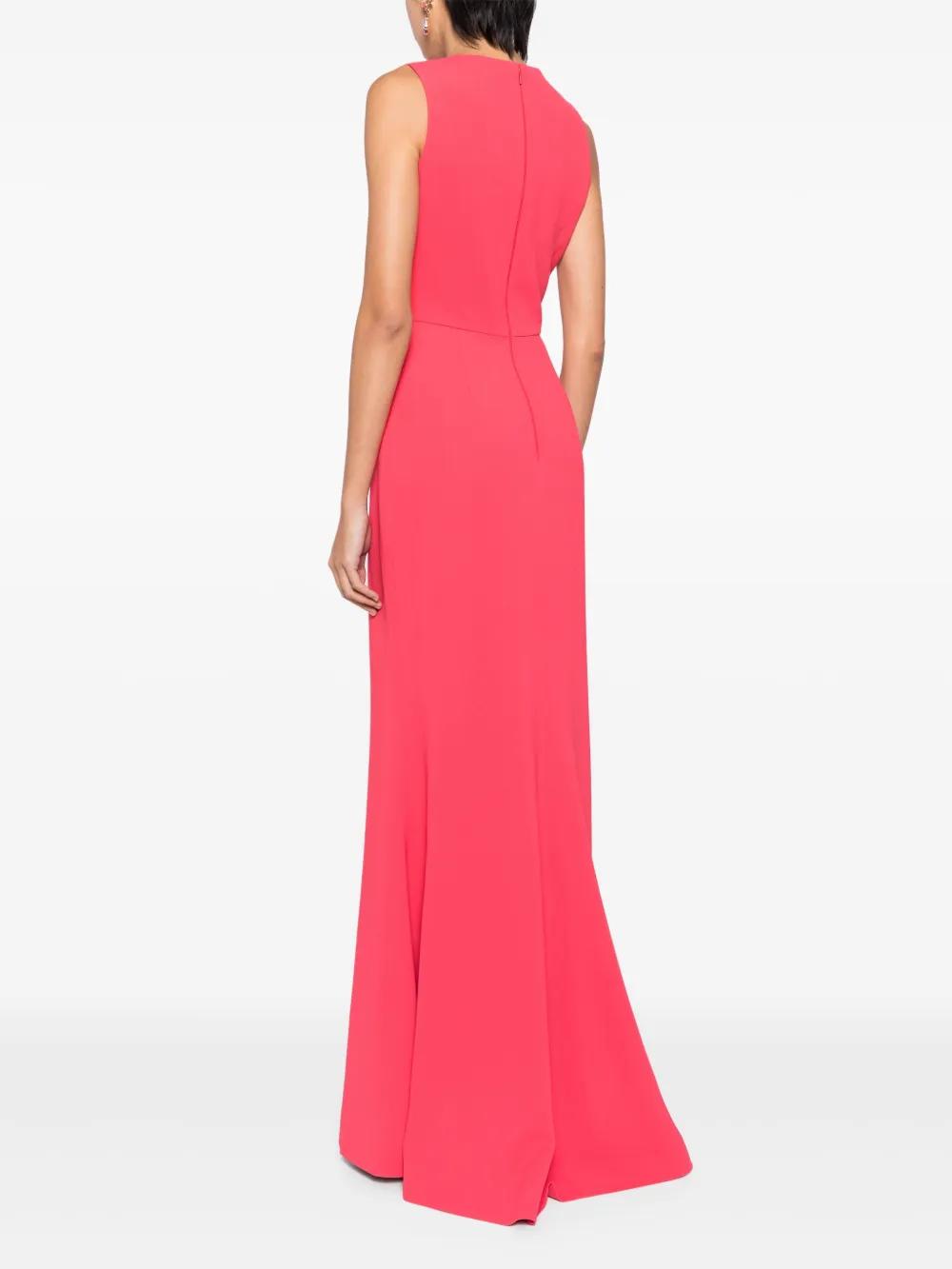 V-neck long dress Product Image
