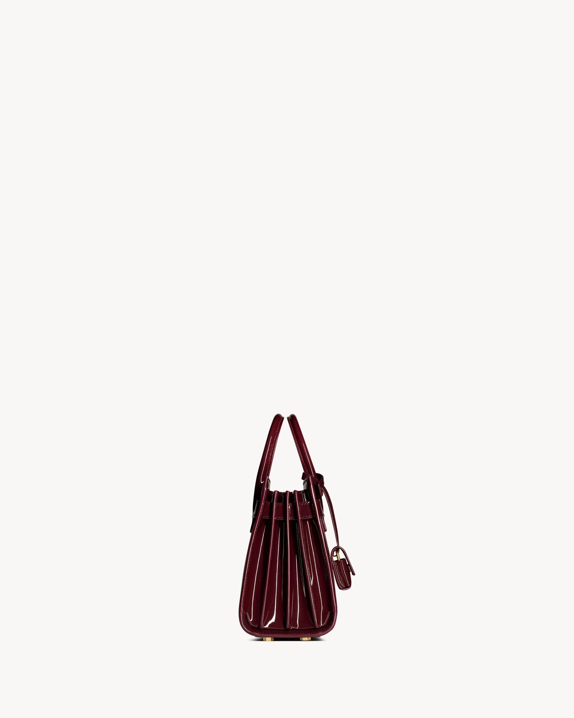 SAC DE JOUR in patent leather - nano Product Image