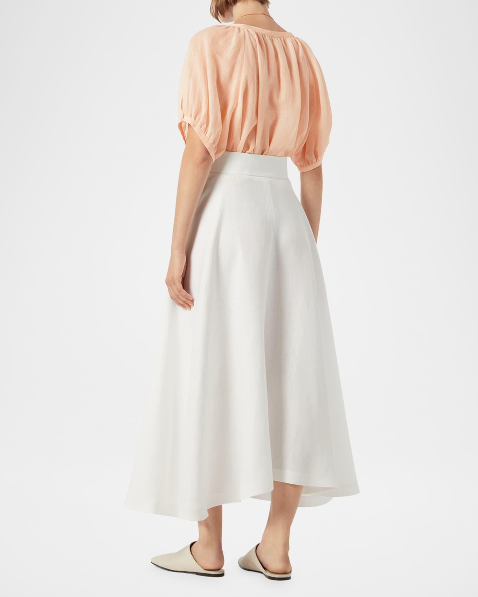 Gritt Ramie Voile Short-Sleeve Shirt Product Image