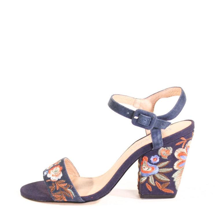 Feisty Embroidered Heels Product Image