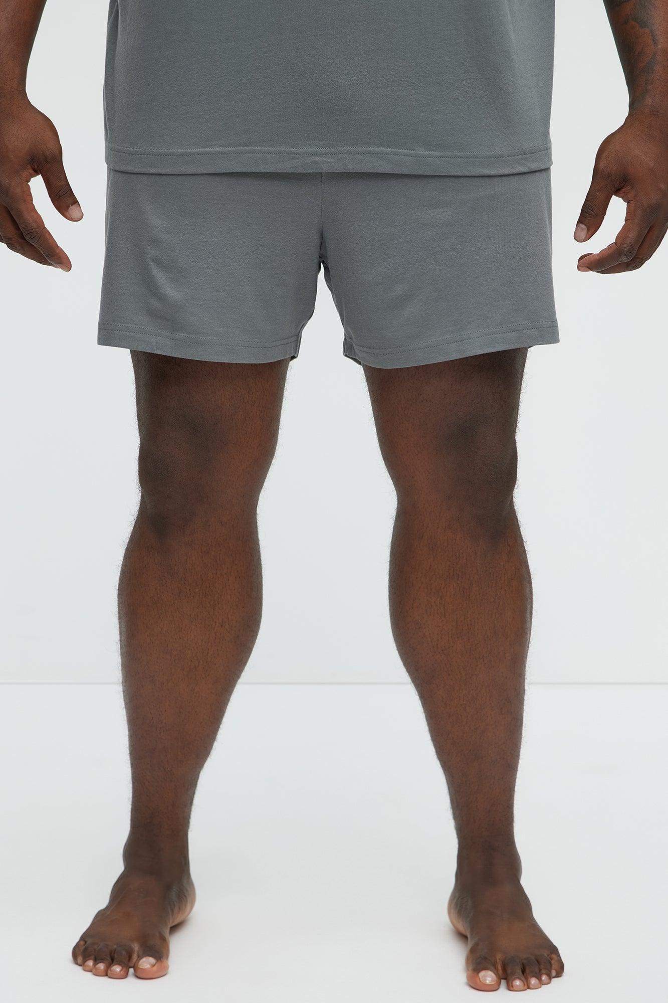 Essential Modal Boxer - Slate Grey Product Image