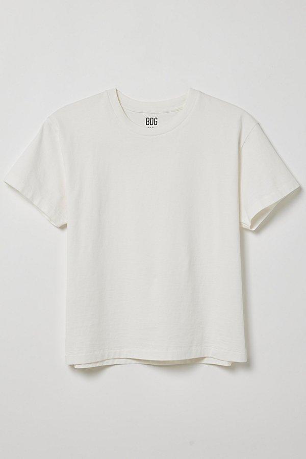 BDG Bonfire Cropped Cotton Tee Mens at Urban Outfitters Product Image