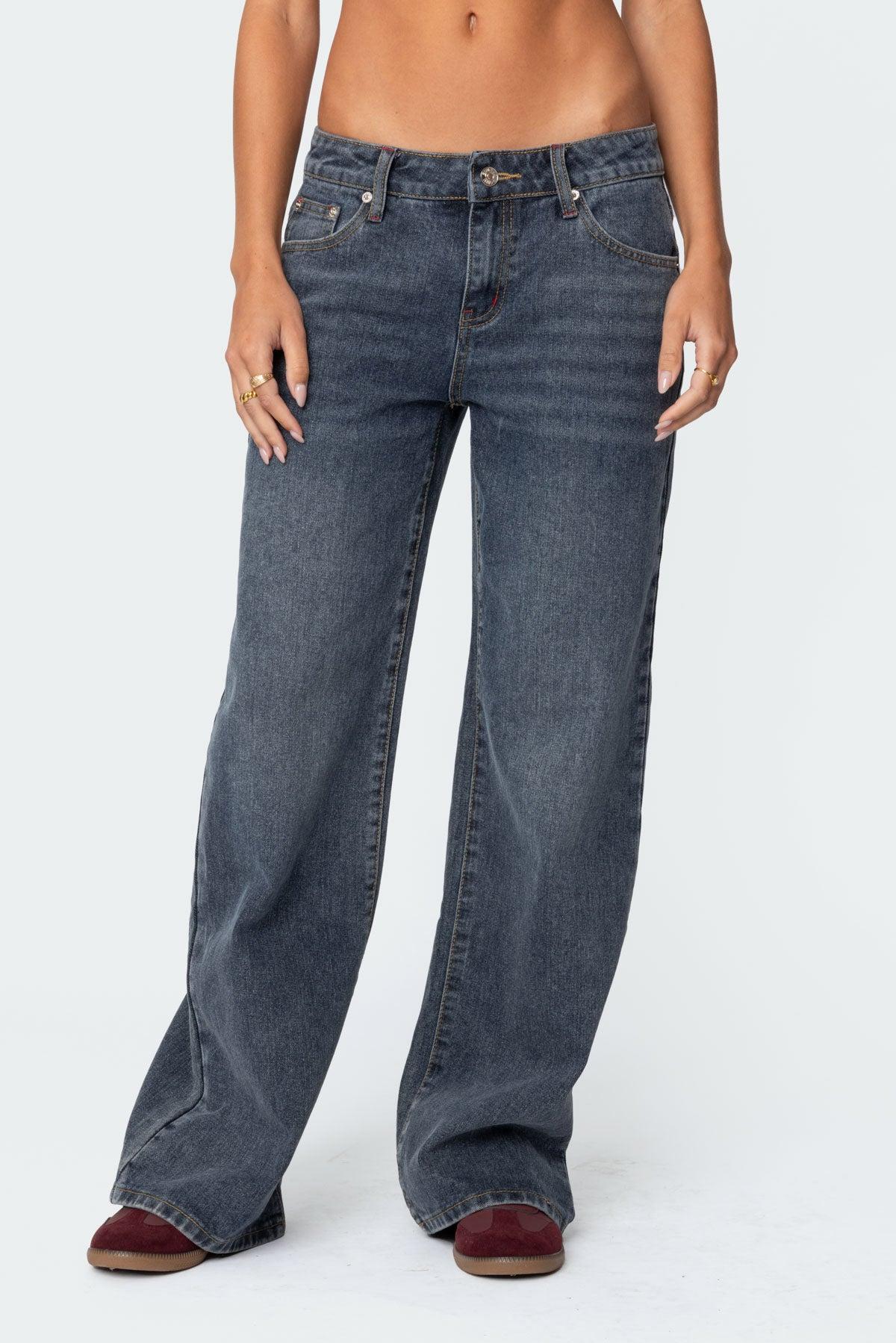 Ace Low Rise Baggy Jeans Product Image